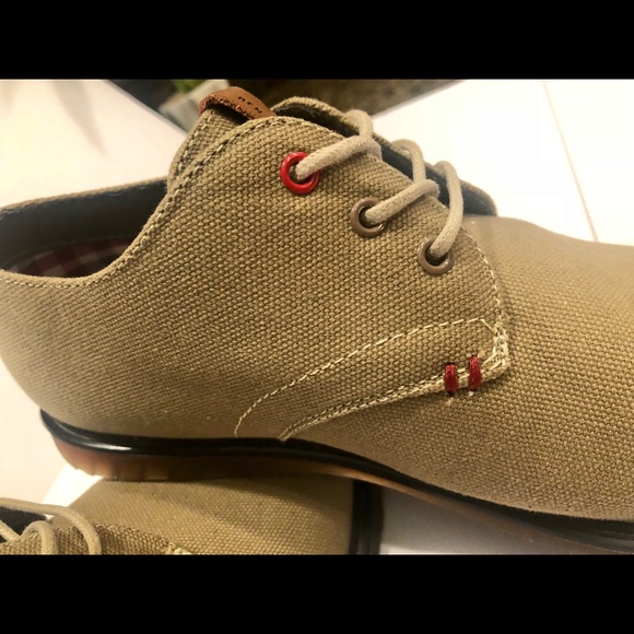 ?BEN SHERMAN KHAKI CHUKKA SHOES KHAKI